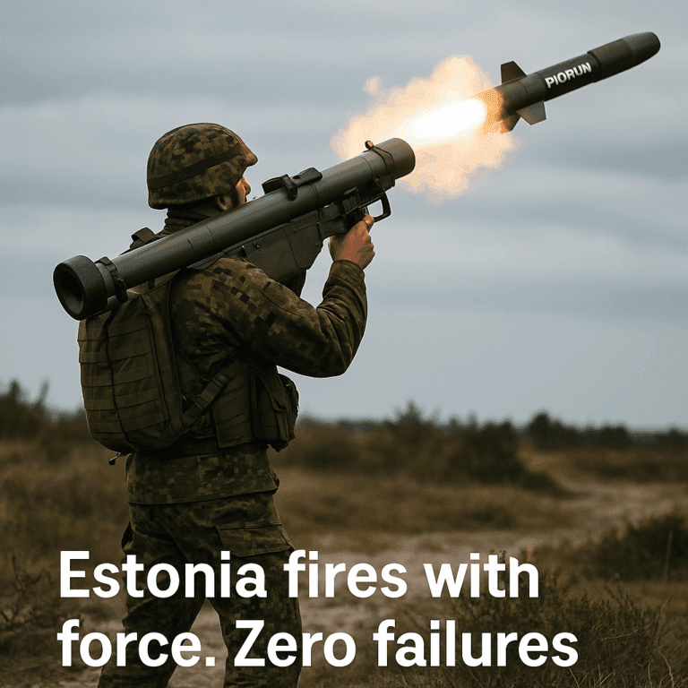 Estonia Strikes with Explosive Force Despite Menace Estonia Strikes with Explosive Force Despite Menace