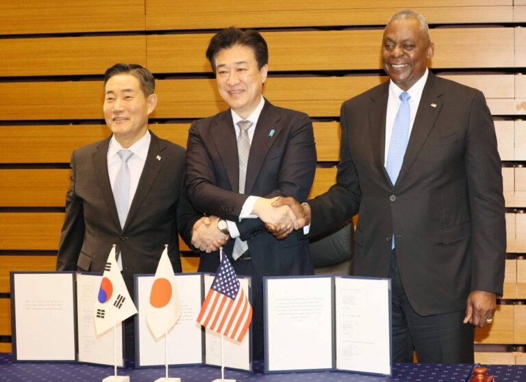 Historic Trilateral Meeting Strengthens Defense Ties Historic Trilateral Meeting Strengthens Defense Ties