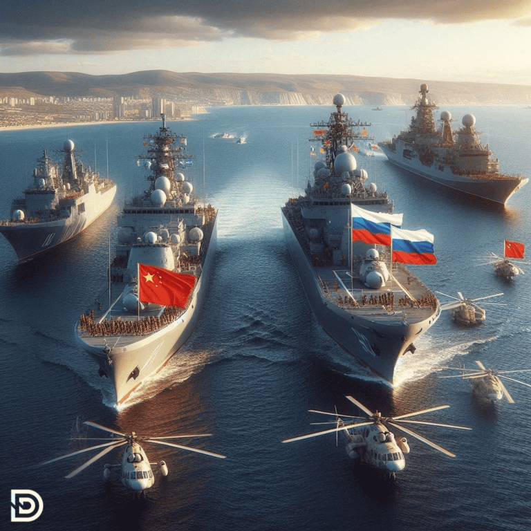 China and Russia Hold Joint Military Drills and Naval Patrol China and Russia Hold Joint Military Drills and Naval Patrol