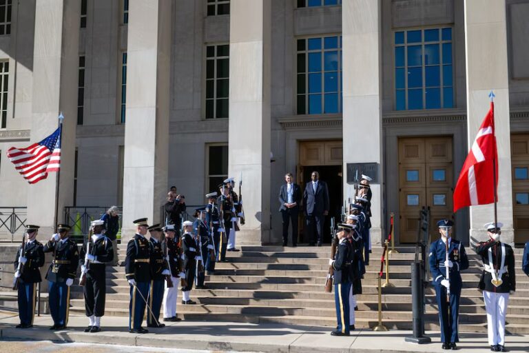 Denmark And U.S. Bolster Ties, Condemn Russian War Denmark And U.S. Bolster Ties, Condemn Russian War