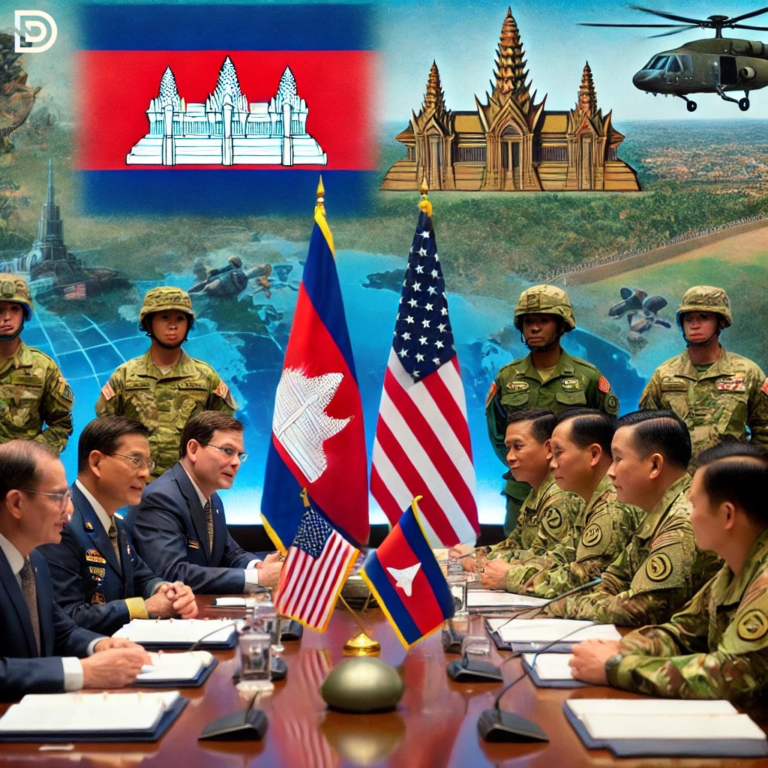 Cambodia and U.S Reignite Defense Talks After Five Years Cambodia and U.S Reignite Defense Talks After Five Years