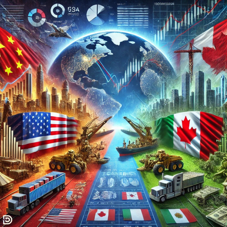 Trump Sparks Global Trade War with Massive Tariffs on China, Canada, and Mexico Trump Sparks Global Trade War with Massive Tariffs on China, Canada, and Mexico