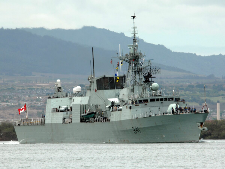 China Warns Canada Over Warship Passage Through Taiwan Strait China Warns Canada Over Warship Passage Through Taiwan Strait