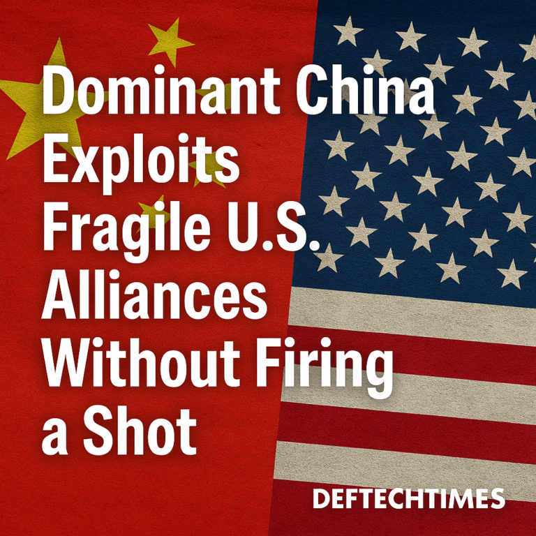 Dominant China Exploits Fragile U.S. Alliances Without Firing a Shot at Taiwan Dominant China Exploits Fragile U.S. Alliances Without Firing a Shot at Taiwan