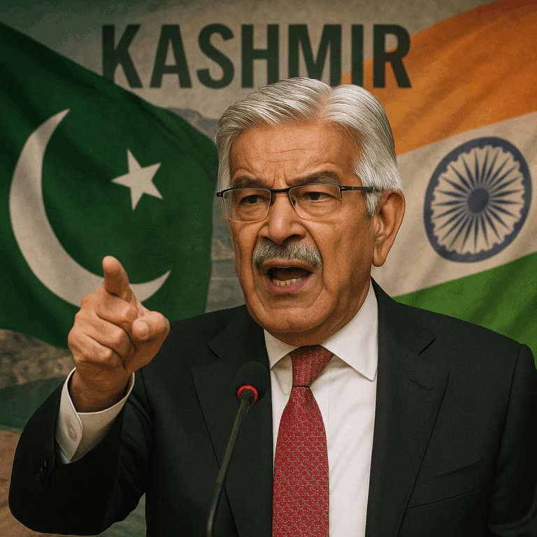 Khawaja Asif Warns of Hostile Action Over India’s Indus Water Projects
