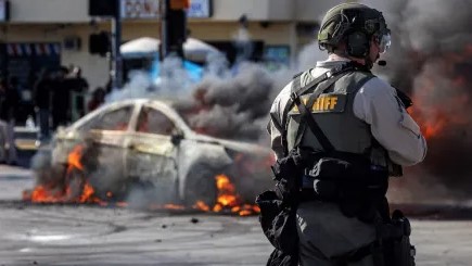 Riots Break Out in Los Angeles