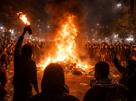 Iranian protesters return to streets despite rising death toll and military warning