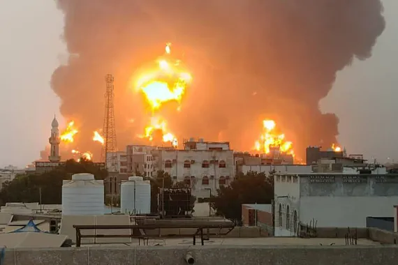 Israel Conducts Airstrikes on Hodeidah in Response to Houthi Drone Attack