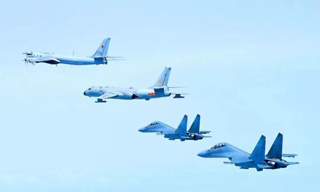 Chinese and Russian Militaries Conduct Aerial Patrol Over Bering Sea