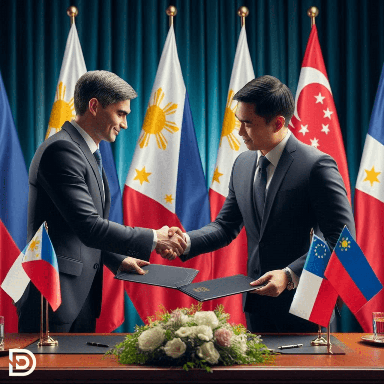 Philippines and Singapore Sign Defense Pact Philippines and Singapore Sign Defense Pact