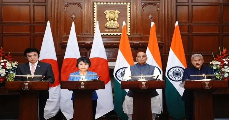 India-Japan 2+2 Meeting: Boosting Defence Ties and Regional Security India-Japan 2+2 Meeting: Boosting Defence Ties and Regional Security