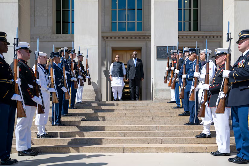 U.S. and India Forge Stronger Defense Ties for a Free Indo-Pacific