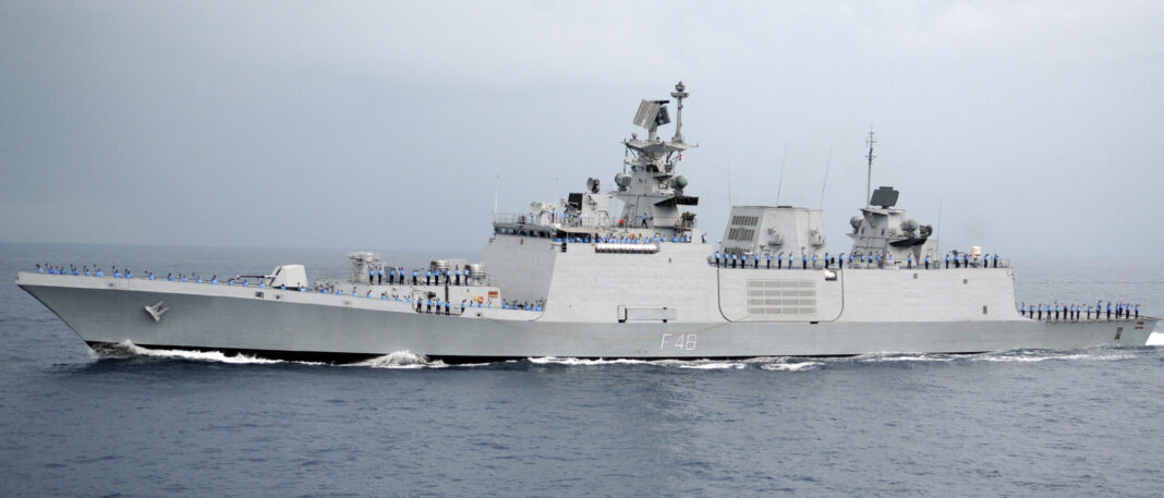 INS Shivalik Returns After Successful Deployment to the South China Sea and Pacific Ocean