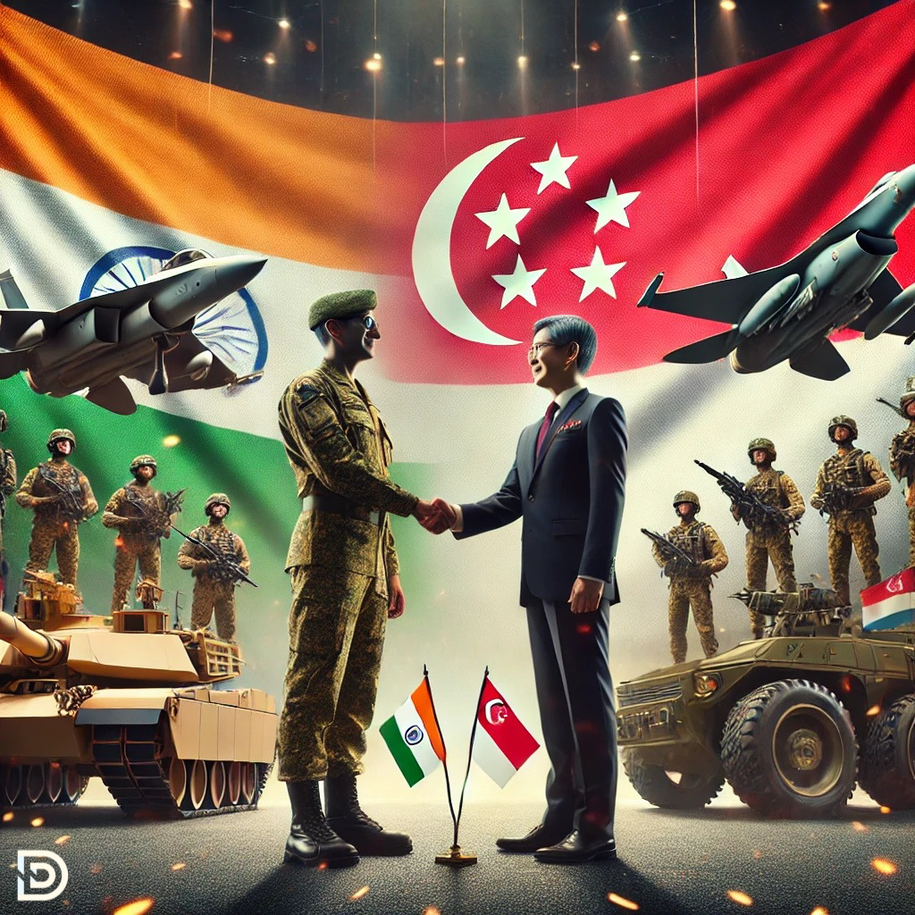 Major Defense Pact: India and Singapore Unite for Future Battles