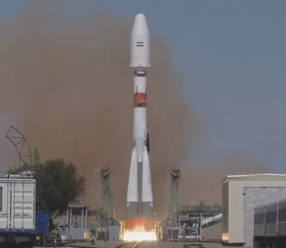 Russia's Soyuz Rocket Carries Dual-Purpose Mission, Including Iranian Satellites