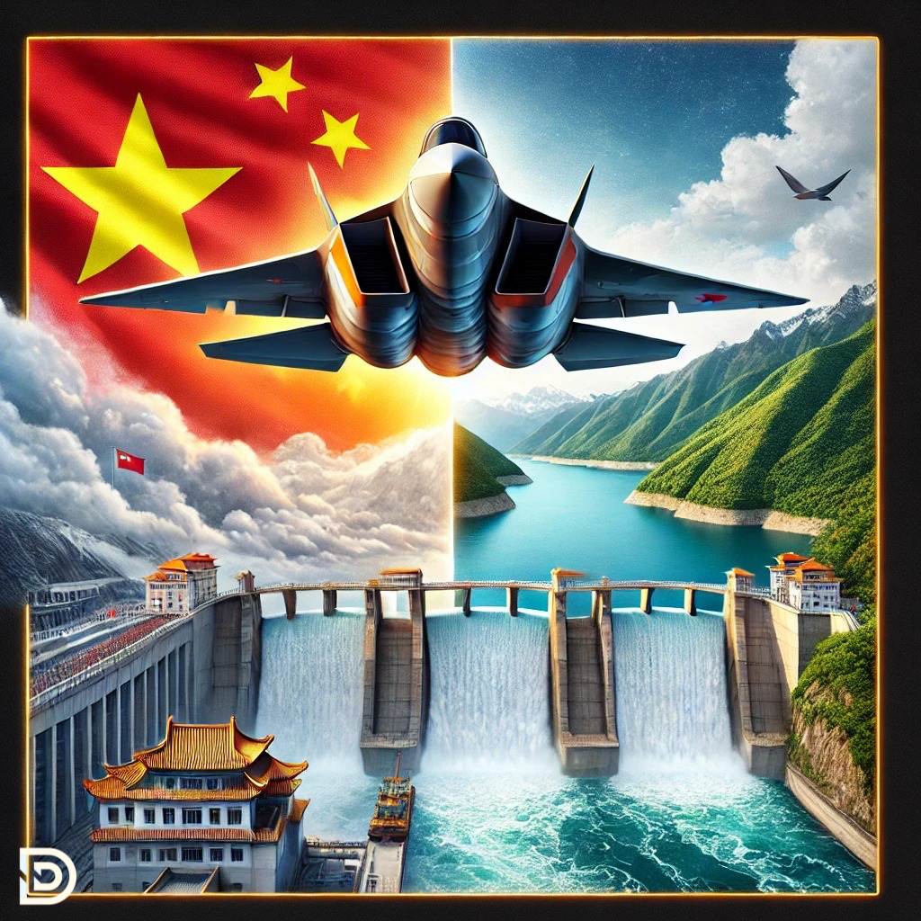 China’s Twin Strategy: Advanced Jet and Border Dam Shake Asia