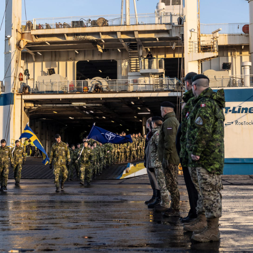 Swedish Troops Arrive in Latvia to Strengthen Nato's Multinational Brigade