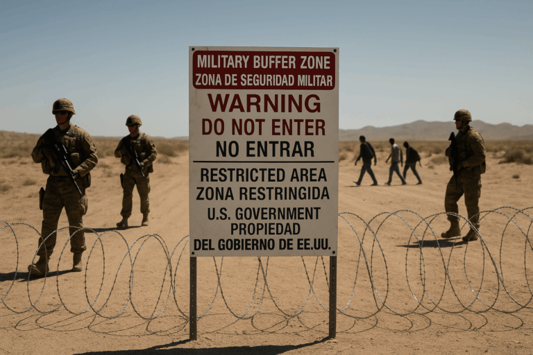 America Militarizes the Border: 170-Mile Buffer Zone Declared Off-Limits America Militarizes the Border: 170-Mile Buffer Zone Declared Off-Limits