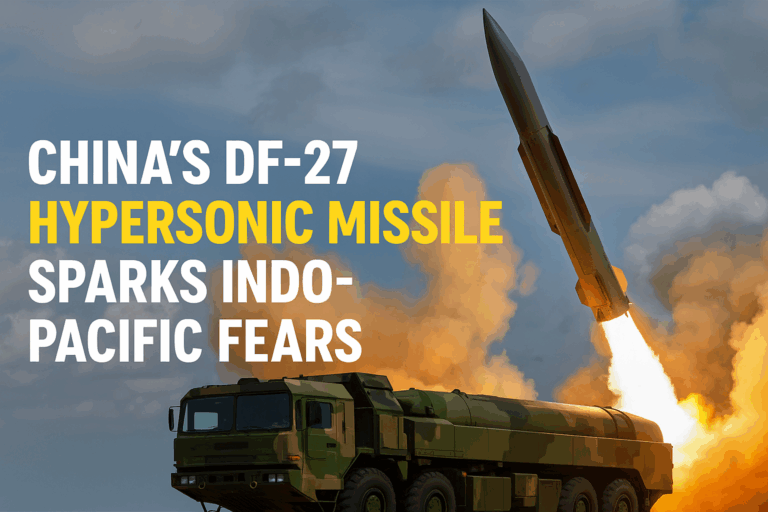 From China’s Heartland to Guam in Minutes: DF-27’s Reach Stuns U.S. Command From China’s Heartland to Guam in Minutes: DF-27’s Reach Stuns U.S. Command