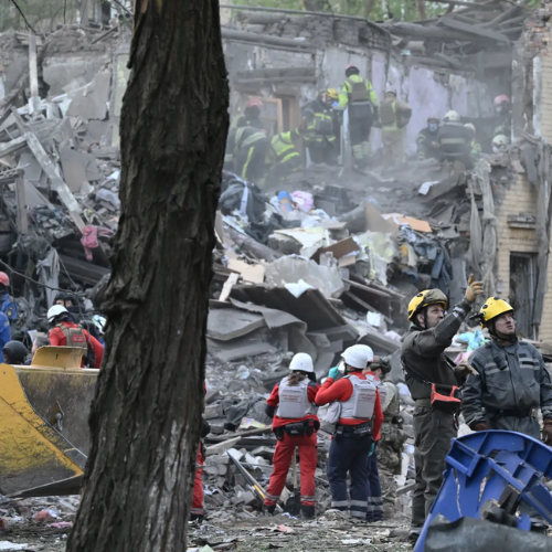 Devastation in Kyiv: Ukraine Vows to Make Russia Pay for Deadly Strike