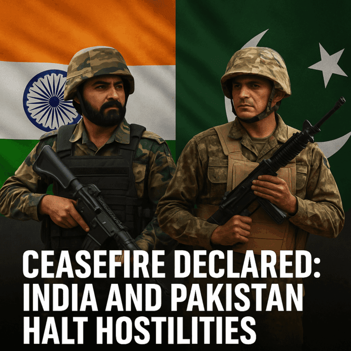Ceasefire Announced Between India and Pakistan
