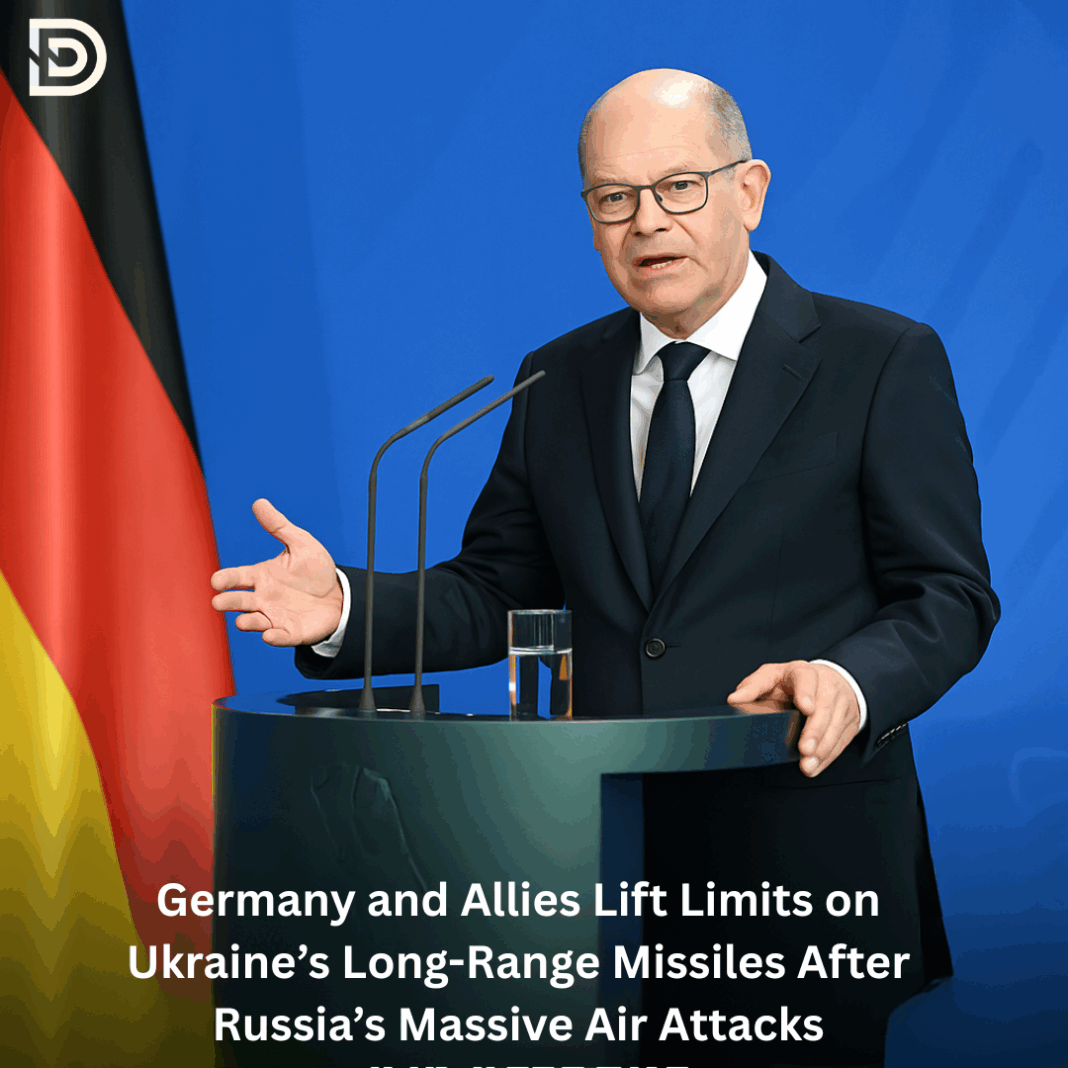 Germany and Allies Lift Limits on Ukraine’s Long-Range Missiles After Russia’s Massive Air Attacks