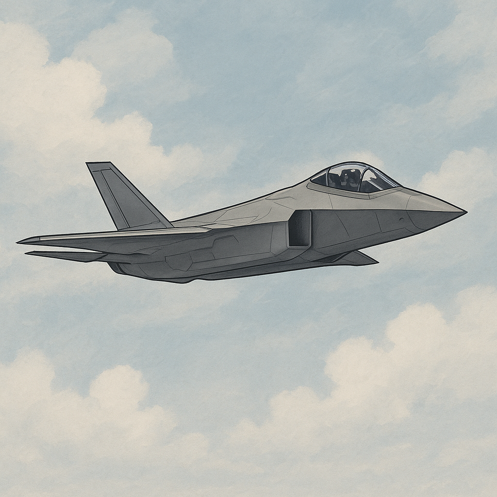 AI Generated Depiction of F-55