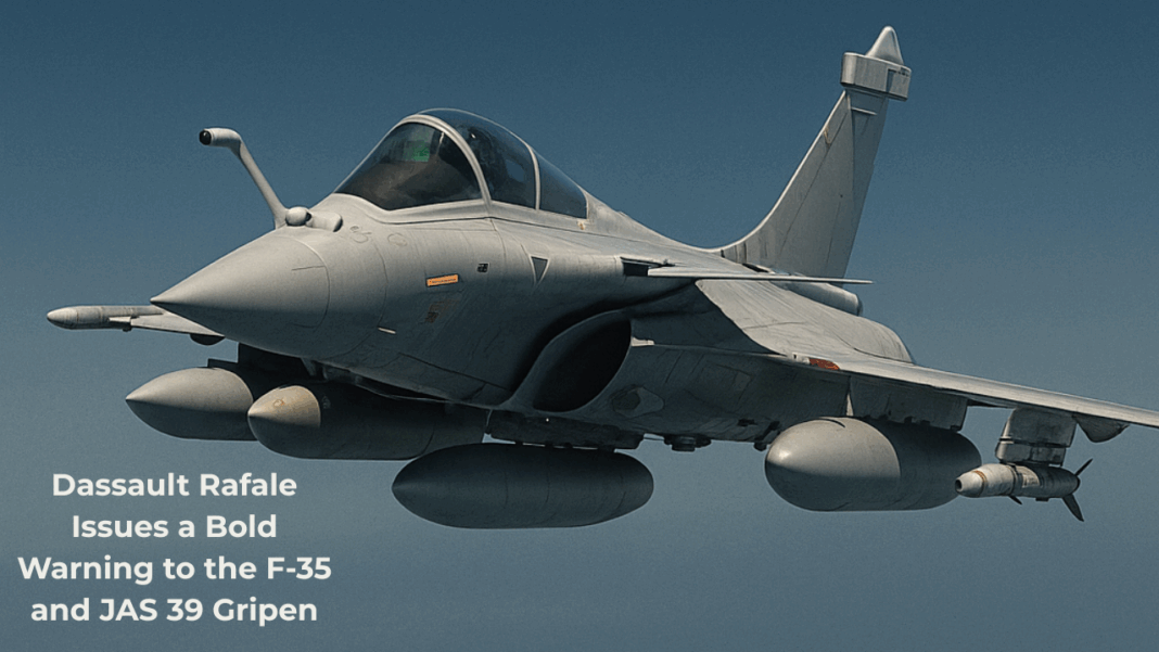 Dassault Rafale Issues a Bold Warning to the F-35 and JAS 39 Gripen