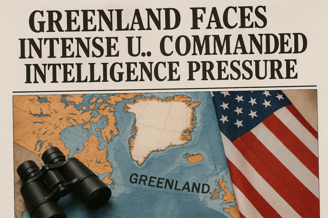 Greenland Faces Relentless U.S. Commanded Intelligence Pressure