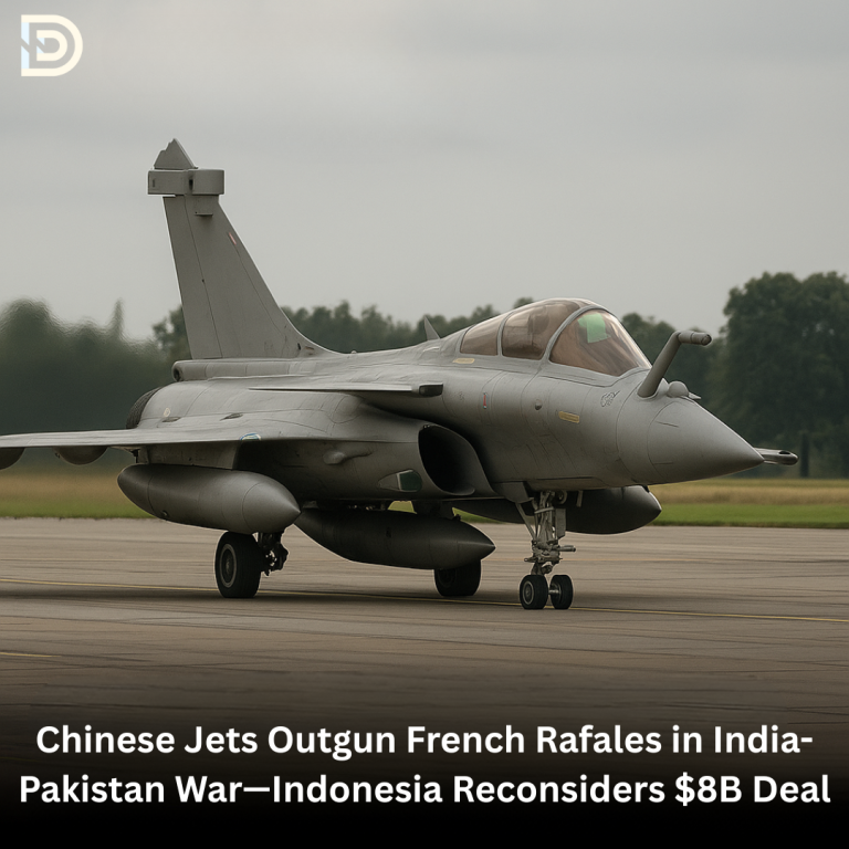 Chinese Jets Outgun French Rafales in India-Pakistan War—Indonesia Reconsiders $8B Deal Chinese Jets Outgun French Rafales in India-Pakistan War—Indonesia Reconsiders $8B Deal