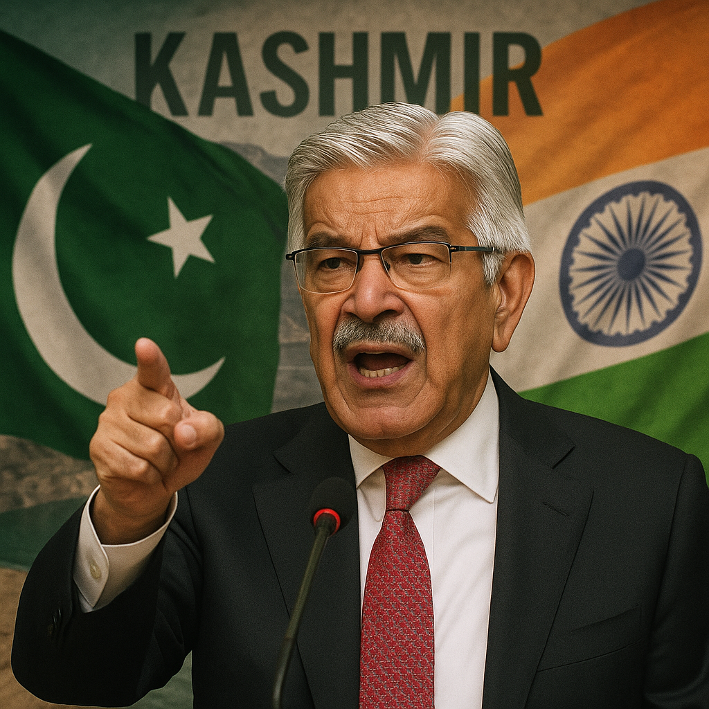 Khawaja Asif Warns of Hostile Action Over India’s Indus Water Projects