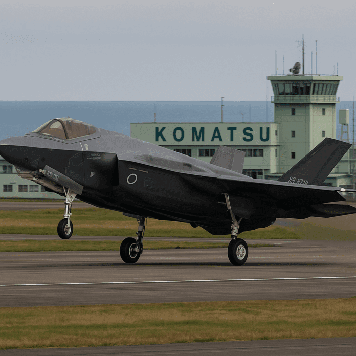 Komatsu Komatsu Air Base Boosted with F-35 Jets as Japan Faces Growing Instability