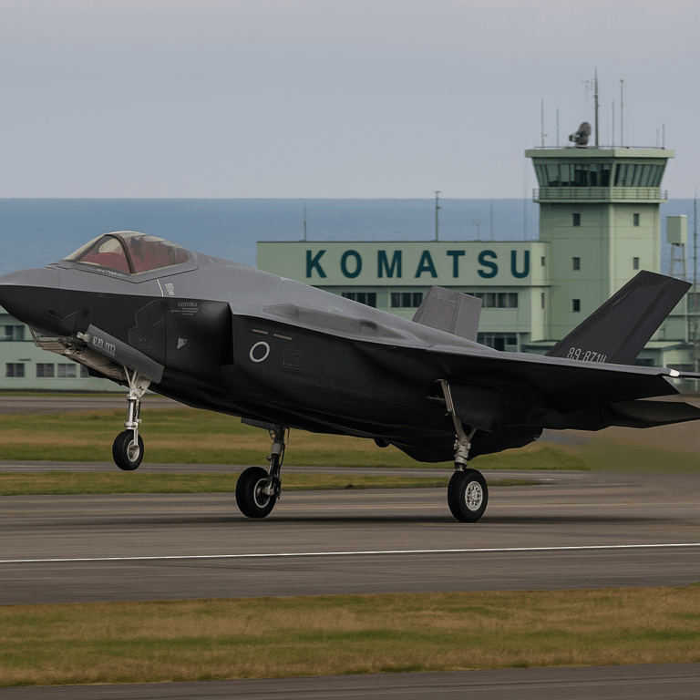 Japan’s Cutting-Edge F-35s Land at Komatsu—A Game-Changer for Air Defense Japan’s Cutting-Edge F-35s Land at Komatsu—A Game-Changer for Air Defense