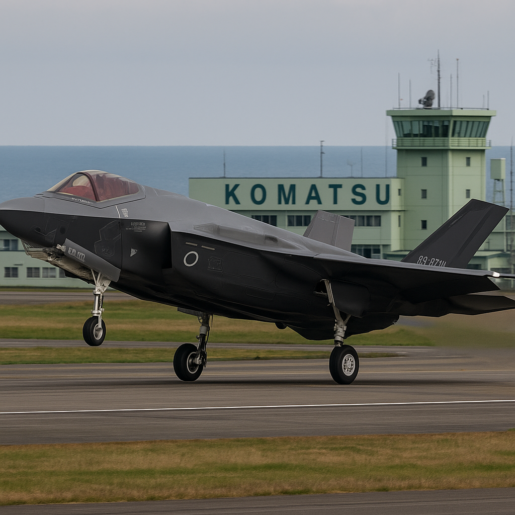 Komatsu Air Base Boosted with F-35 Jets as Japan Faces Growing Instability