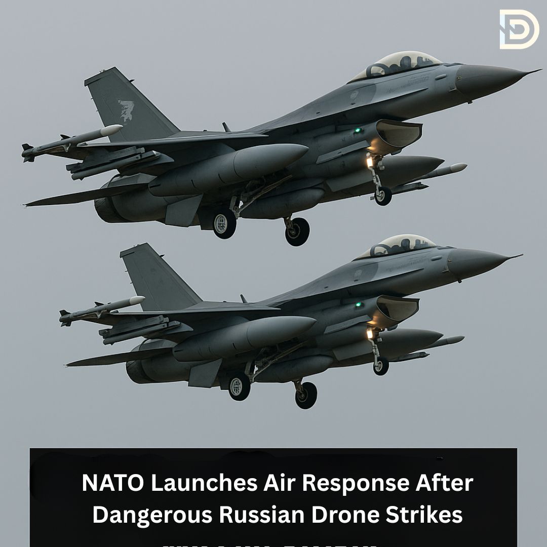 NATO Launches Air Response After Dangerous Russian Drone Strikes