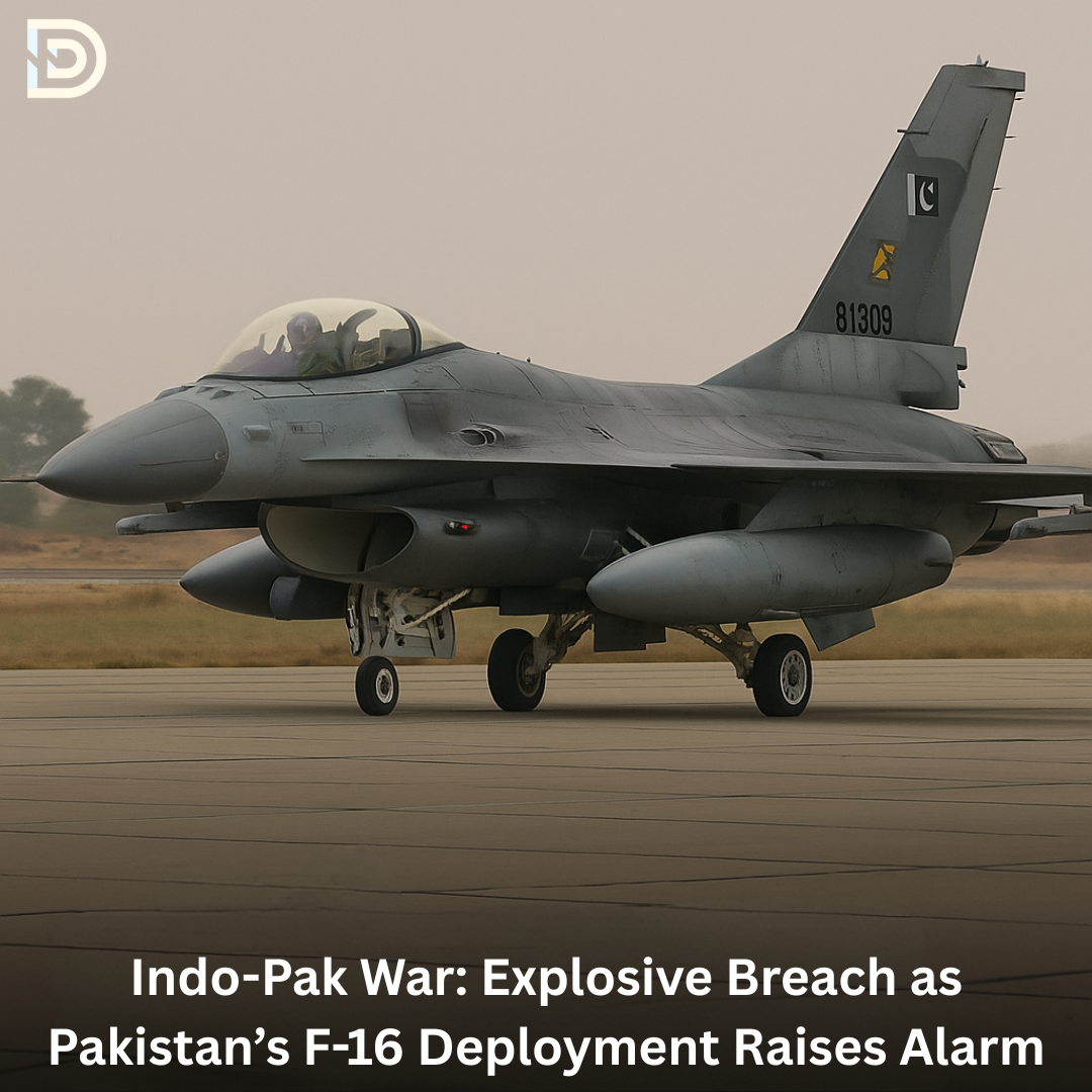 Indo-Pak War: Explosive Breach as Pakistan’s F-16 Deployment Raises Alarm