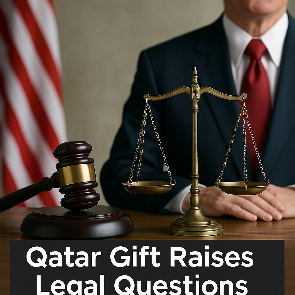 Lavish Scandal: Qatar’s $400M Jet Gift for Trump Sparks Legal Storm