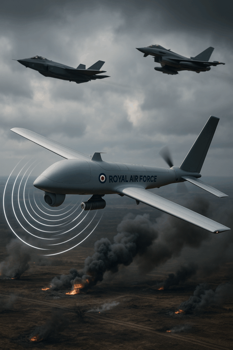 StormShroud Drone Targets Enemy Radars for RAF Fighters