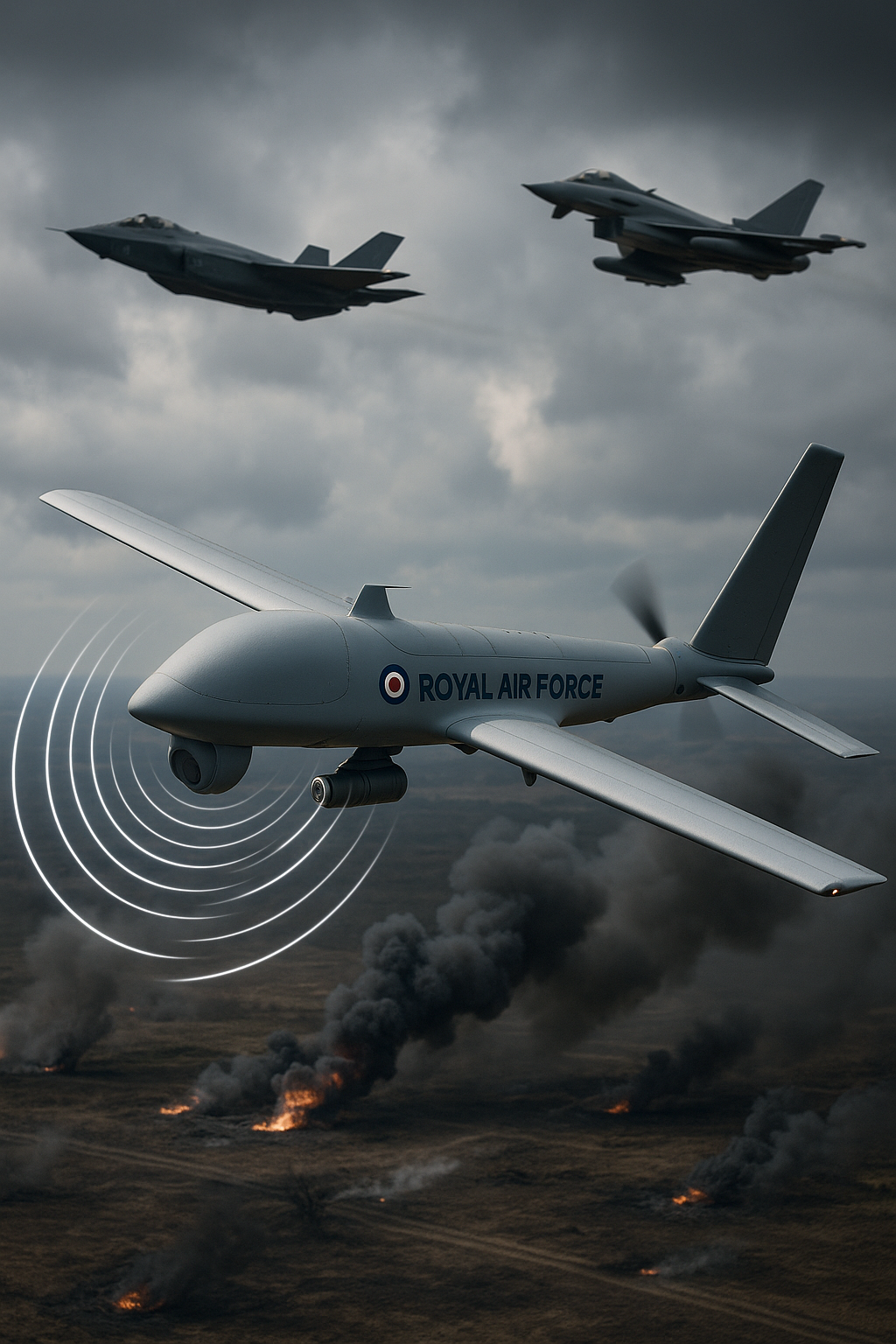 StormShroud Drone Targets Enemy Radars for RAF Fighters