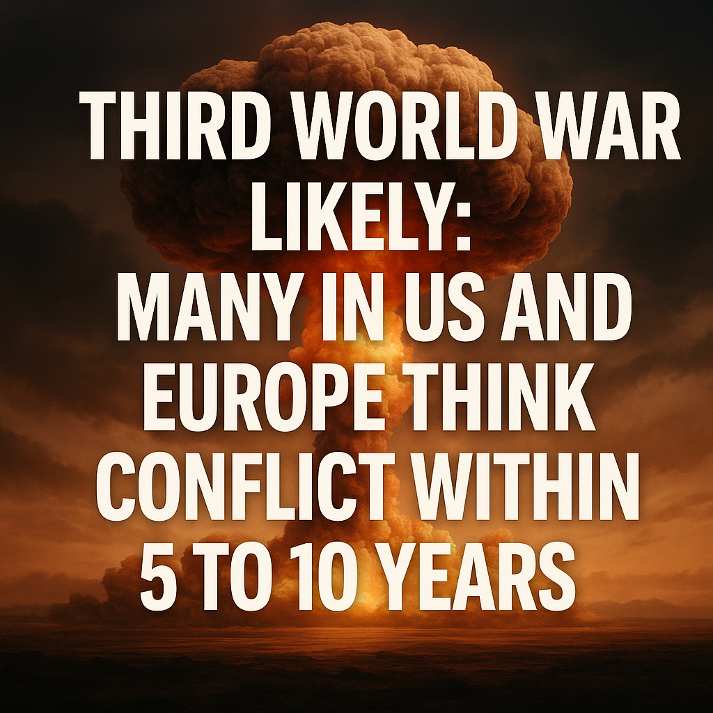 Third World War Likely: Many in US and Europe Fear Conflict Within 5 to 10 Years