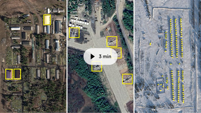Satellite Images Reveal Alarming Russian Military Buildup Near Finnish Border