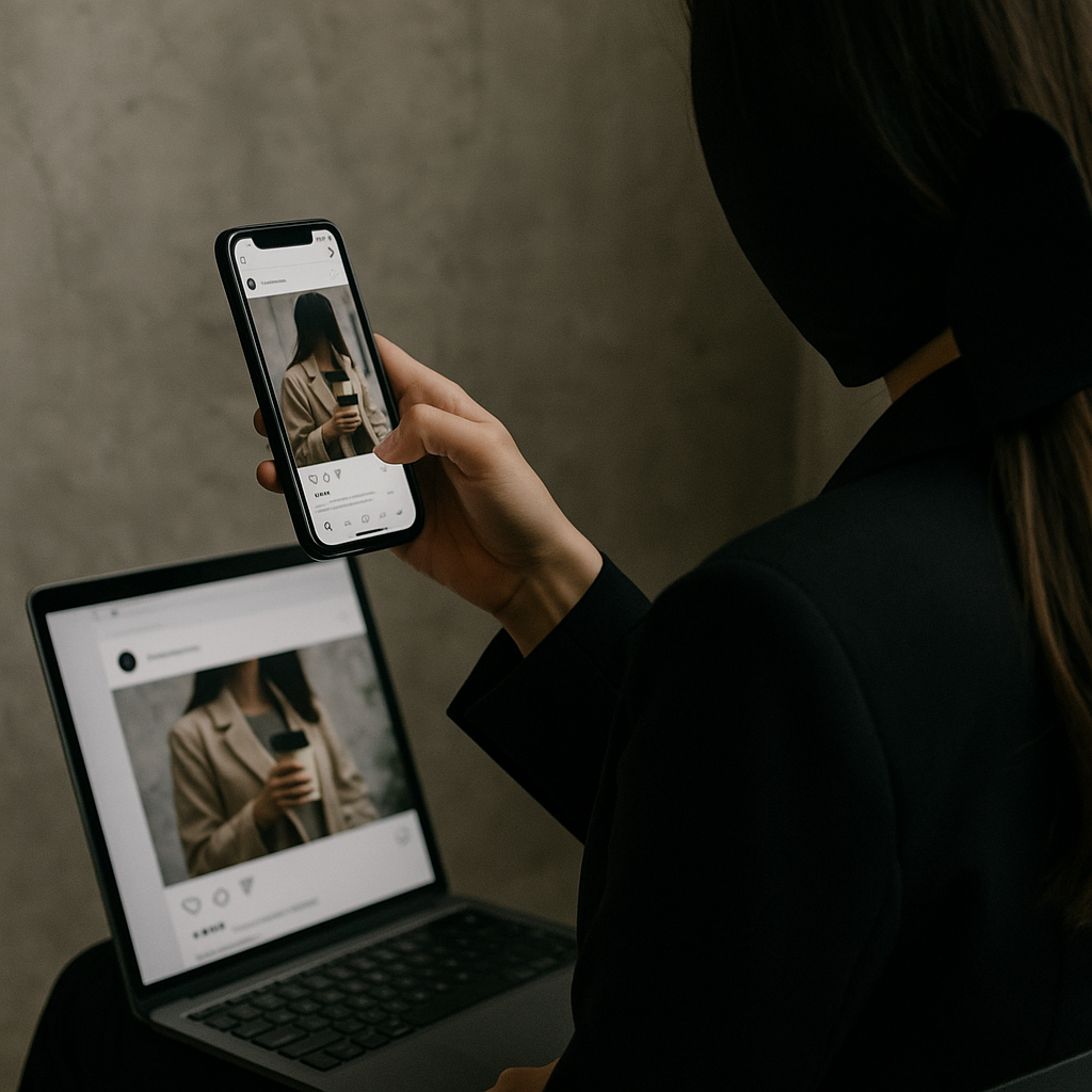 Using Social Media to Hide Spy Activities