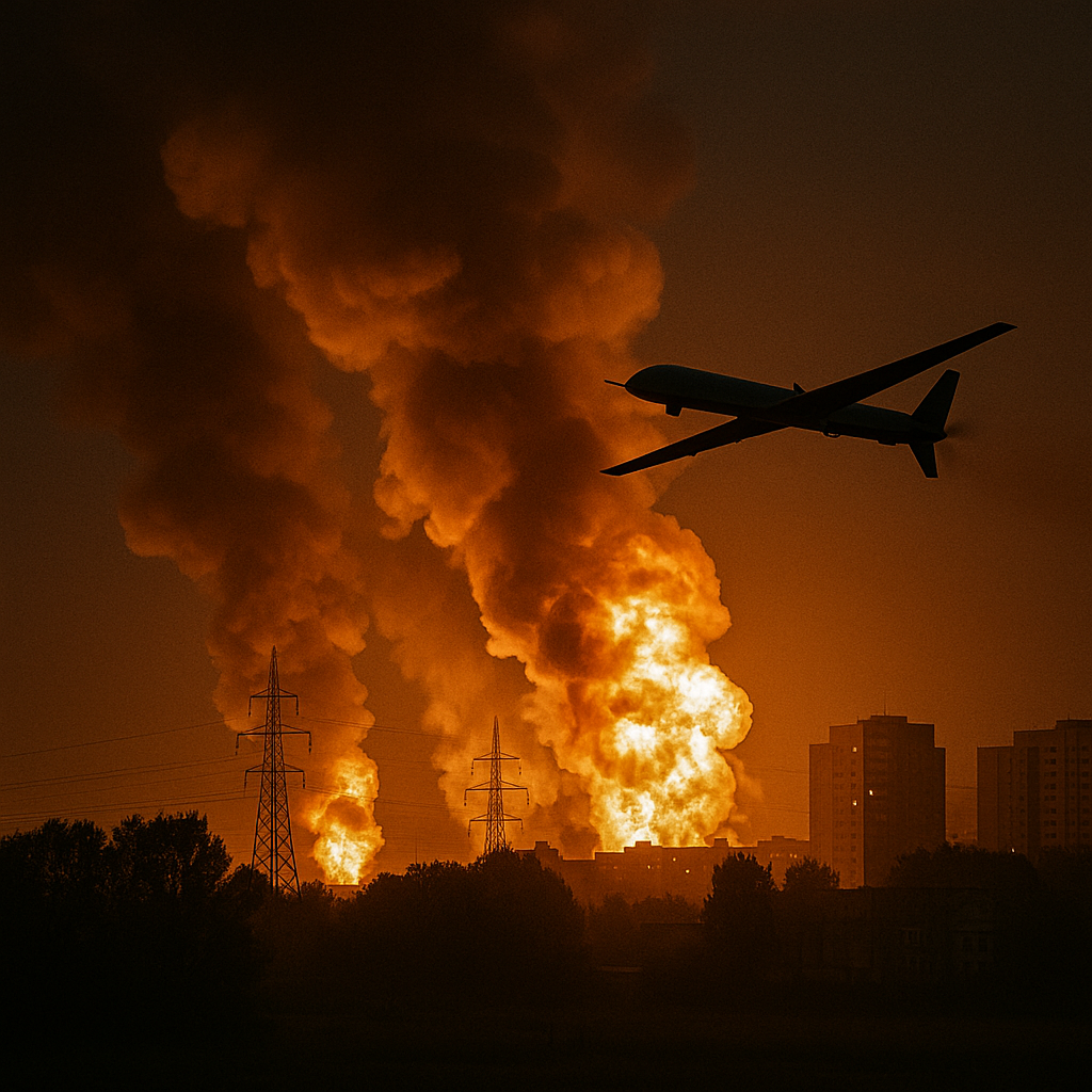 Russia Keeps Up Its Drone Attacks