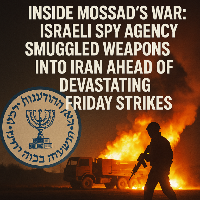 Precision Sabotage: Mossad’s Deep Cover Weapons Helped Cripple Iran’s Missile Defenses Precision Sabotage: Mossad’s Deep Cover Weapons Helped Cripple Iran’s Missile Defenses