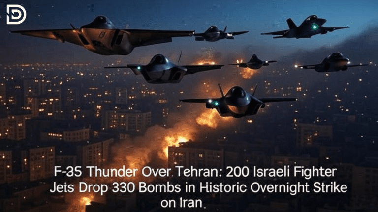 F-35 Thunder Over Tehran: 200 Israeli Fighter Jets Drop 330 Bombs in Historic Overnight Strike on Iran F-35 Thunder Over Tehran: 200 Israeli Fighter Jets Drop 330 Bombs in Historic Overnight Strike on Iran