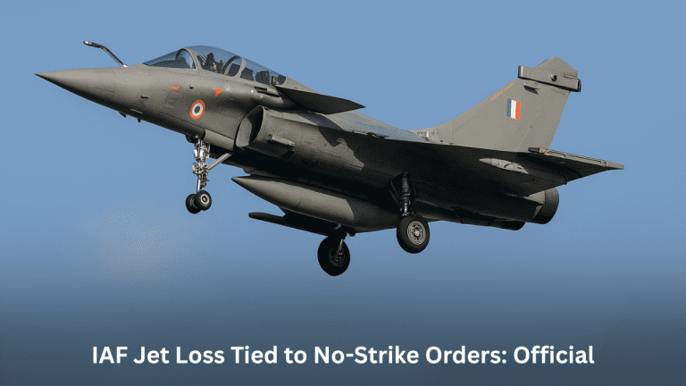 Jet Loss Before Justice: IAF Handcuffed by Orders Not to Strike Pakistan Military Sites Jet Loss Before Justice: IAF Handcuffed by Orders Not to Strike Pakistan Military Sites