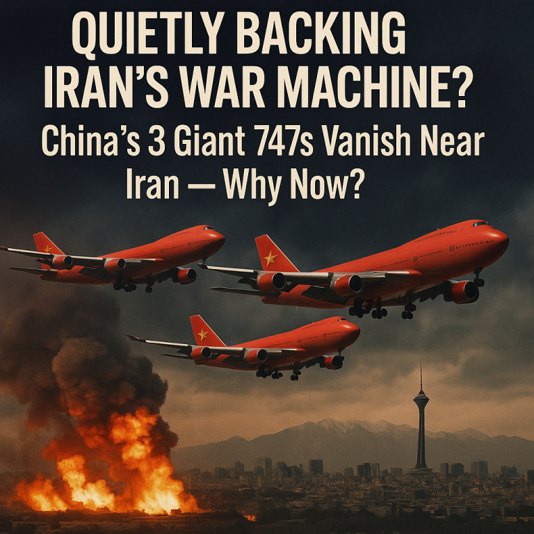 China’s 3 Giant 747s Vanish Near Iran — Quiet Moves or Military Backing?