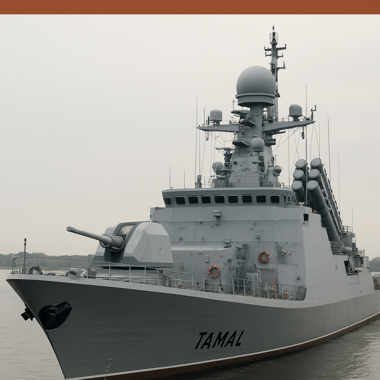 India Unleashes BrahMos-Powered Frigate ‘Tamal’ from Russia’s Kaliningrad India Unleashes BrahMos-Powered Frigate ‘Tamal’ from Russia’s Kaliningrad
