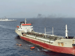 Inferno at Sea: INS Tabar Races to Save Oman-Bound Tanker