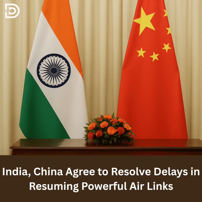 India, China Agree to Resolve Delays in Resuming Powerful Air Links
